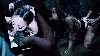 Asian Slut Gangbang - Japanese Girl With Big Tits Gets Used Like A Fuckdoll In The Woods Freeze Fuck