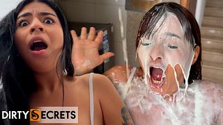 COVERED IN CUM FROM HEAD TO TOE TODAY AND IT WASN'T MILK FOR BREAKFAST