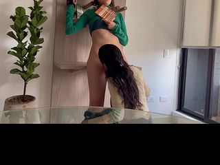 Rub my vagina and make me cum, you lesbian whore