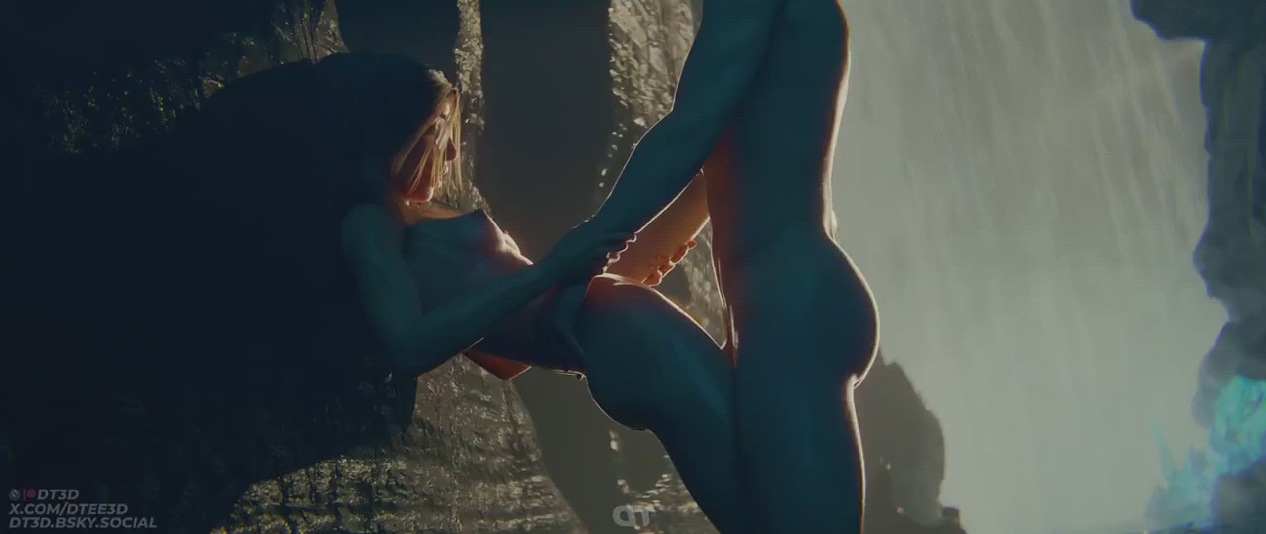 Animation Big Dick Brunette