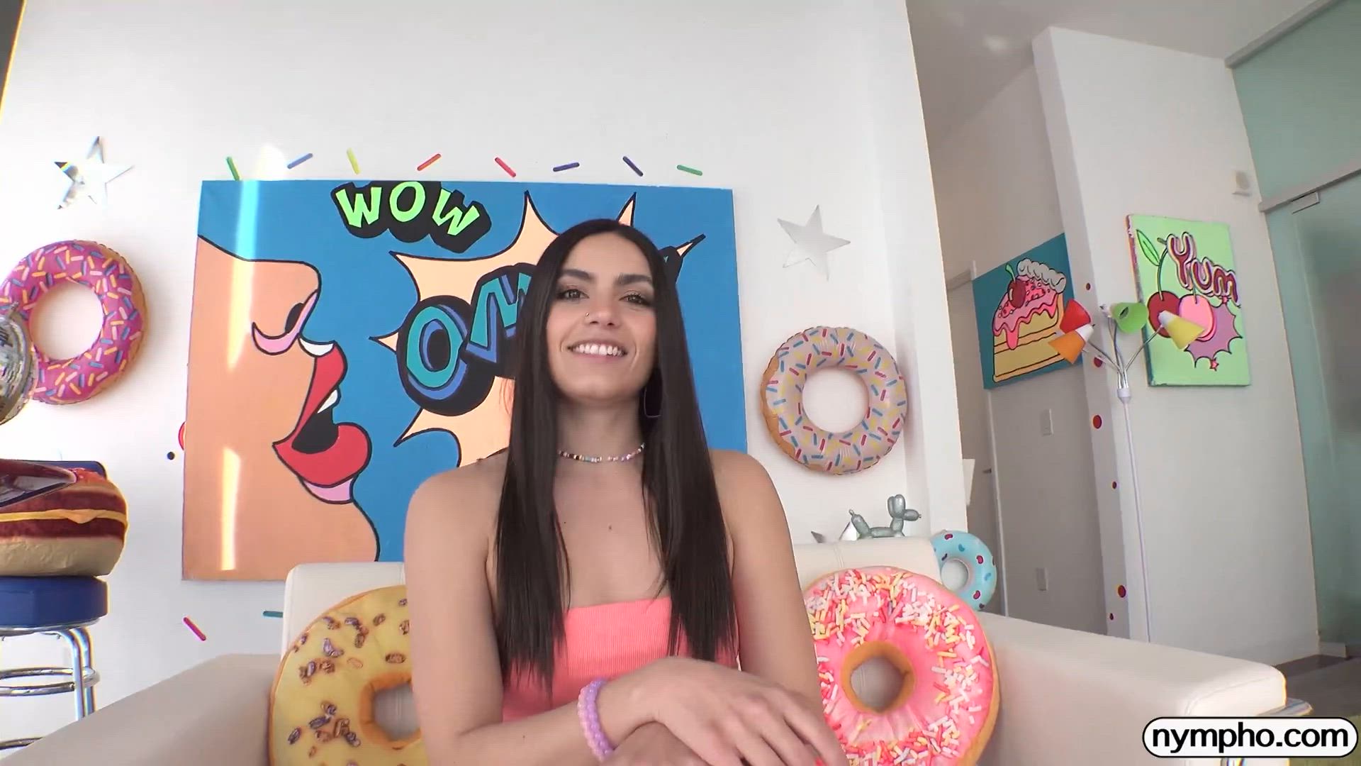 Flashing Panty Peel Pussy