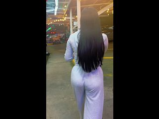 Convinced Sad Best Friend for Risky Car Sex - Caught in Public