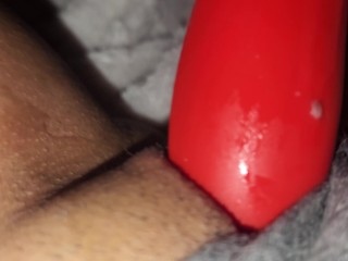 Watching Porn Soaks Her Panties in Intense Amateur Orgasm